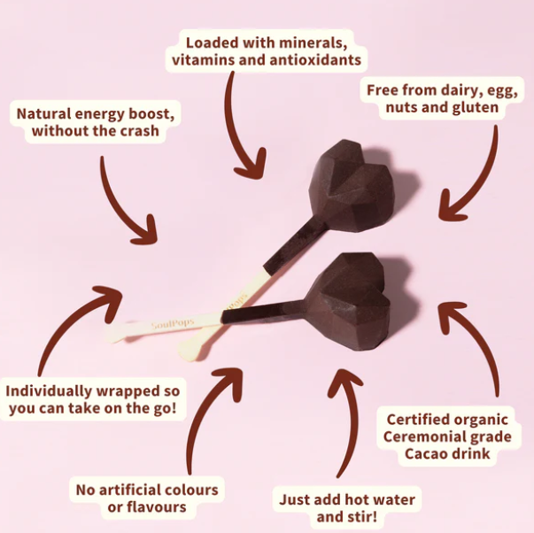 SoulPops - Ceremonial Cacao 8 Pack