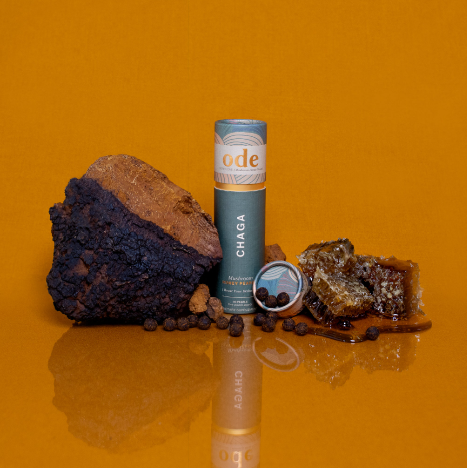 Chaga Honey Pearls