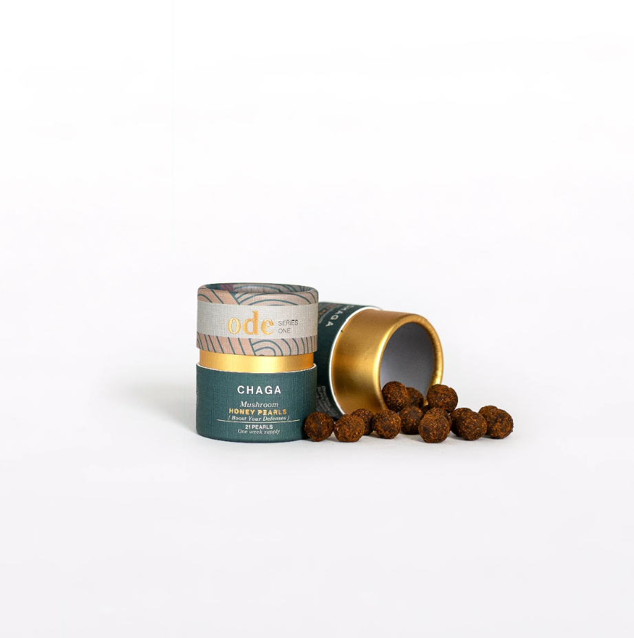 Chaga Honey Pearls