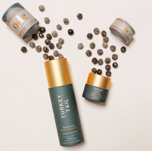 Turkey Tail Honey Pearls