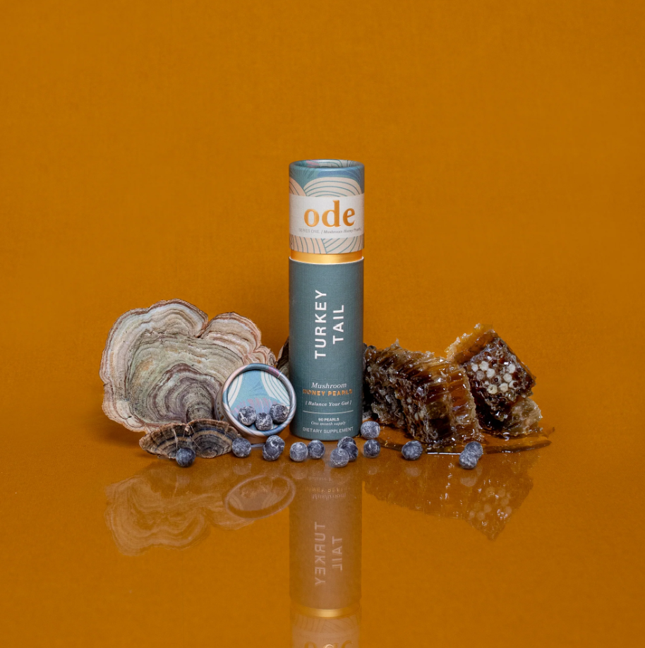 Turkey Tail Honey Pearls