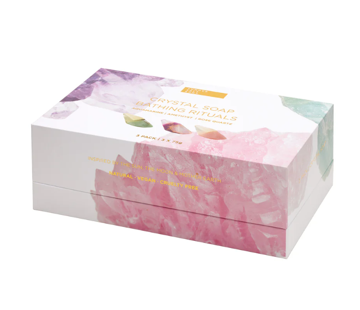 Crystal Soap Bathing Rituals | 3 pack