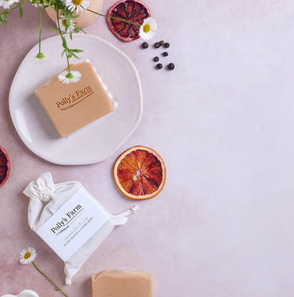 Blood Orange & Juniper Berry Soap
