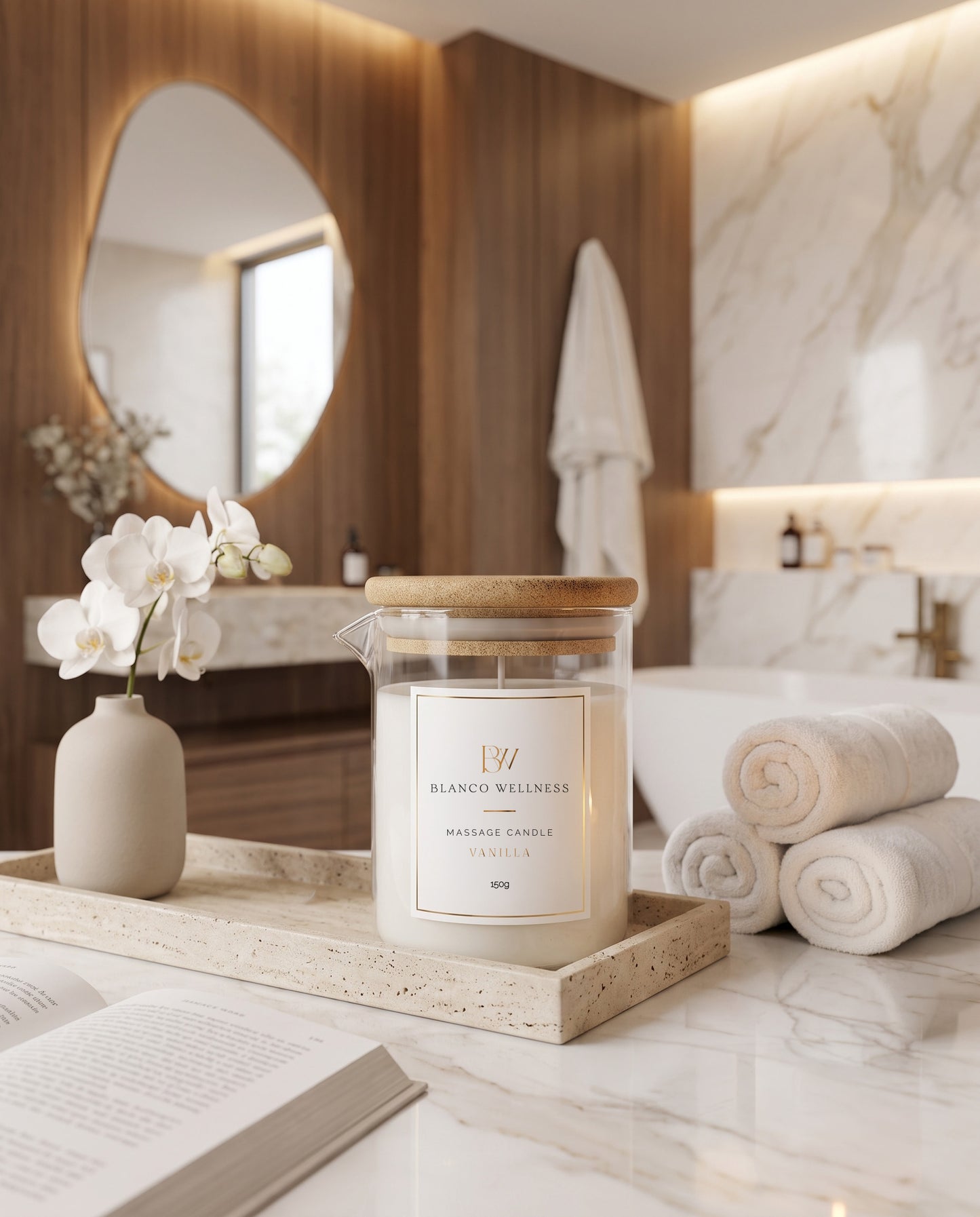 Vanilla Massage Candle