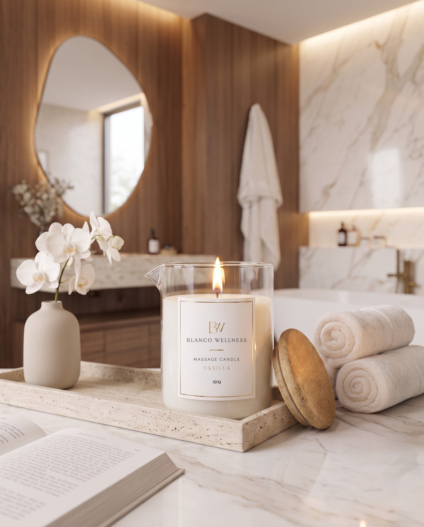 Vanilla Massage Candle
