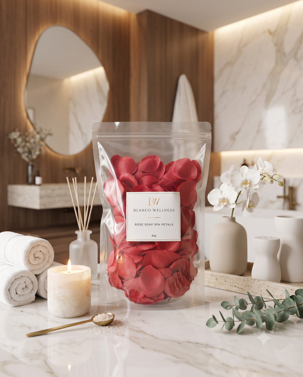 Rose Soap Spa Petals