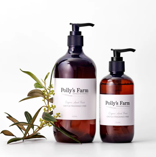 Organic Castile Fragrance-Free Hand Wash