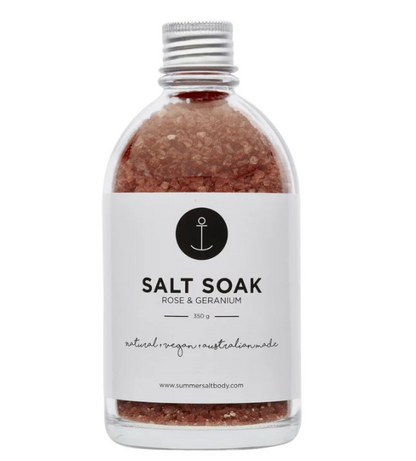 Salt Soak | Rose & Geranium - 350g