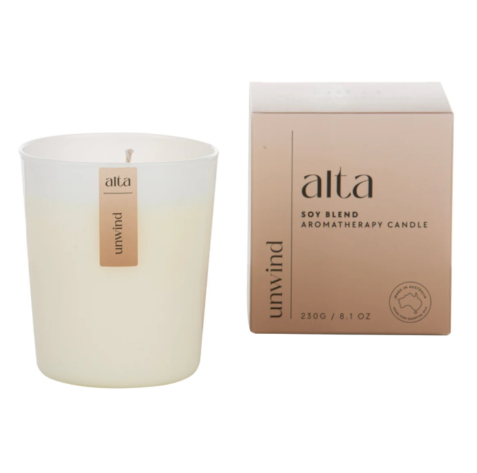 Alta Soy Blend Candle Unwind