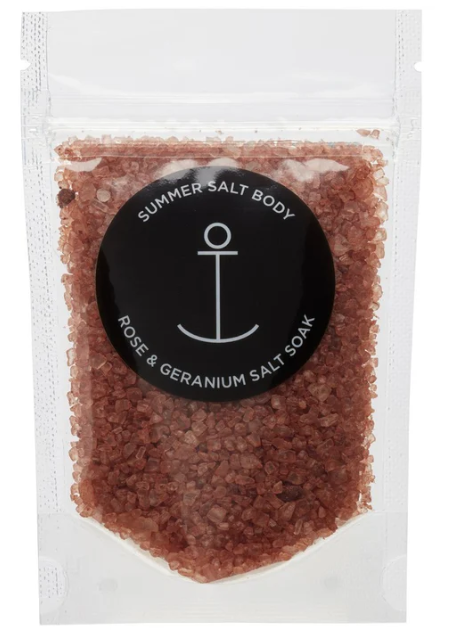 Mini Salt Soak | Rose & Geranium - 70g